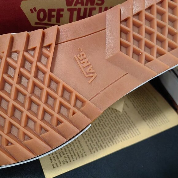 VANS Era Stacked Checkerboard Slip On Canvas Shoes - Picture 2 of 6